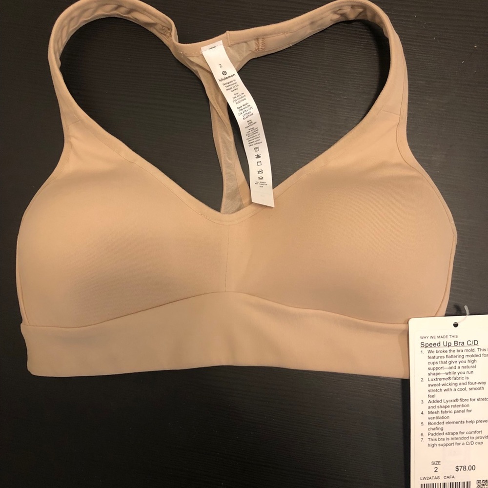 Lululemon Speed Up Bra